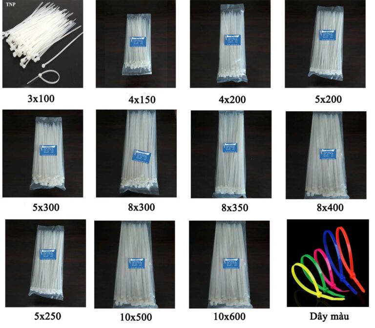 Dây rút nhựa - Dây Rút Nhựa VINA PLASTIC - Công Ty Cổ Phần Sản Xuất Thương Mại Nhựa Việt Nam